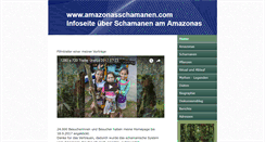 Desktop Screenshot of amazonasschamanen.com